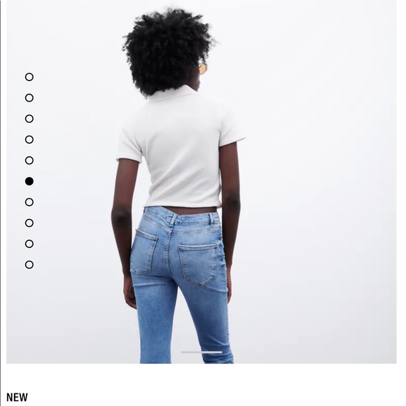 ZARA Skinny flare jeans 2021 - Picture 2 of 8
